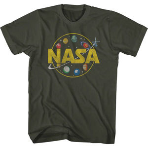 Skylab Orbiting Planets Nasa Tshirt